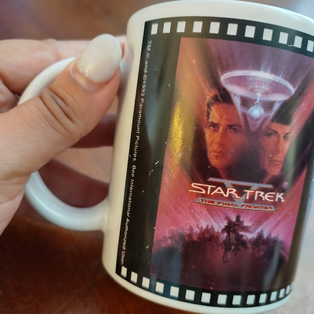 Vintage 1993 Star Trek coffee mug